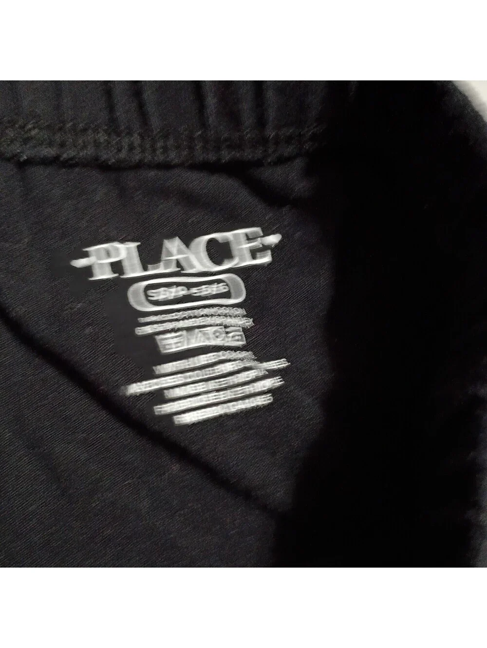 The Children's Place Black Cotton Shorts
